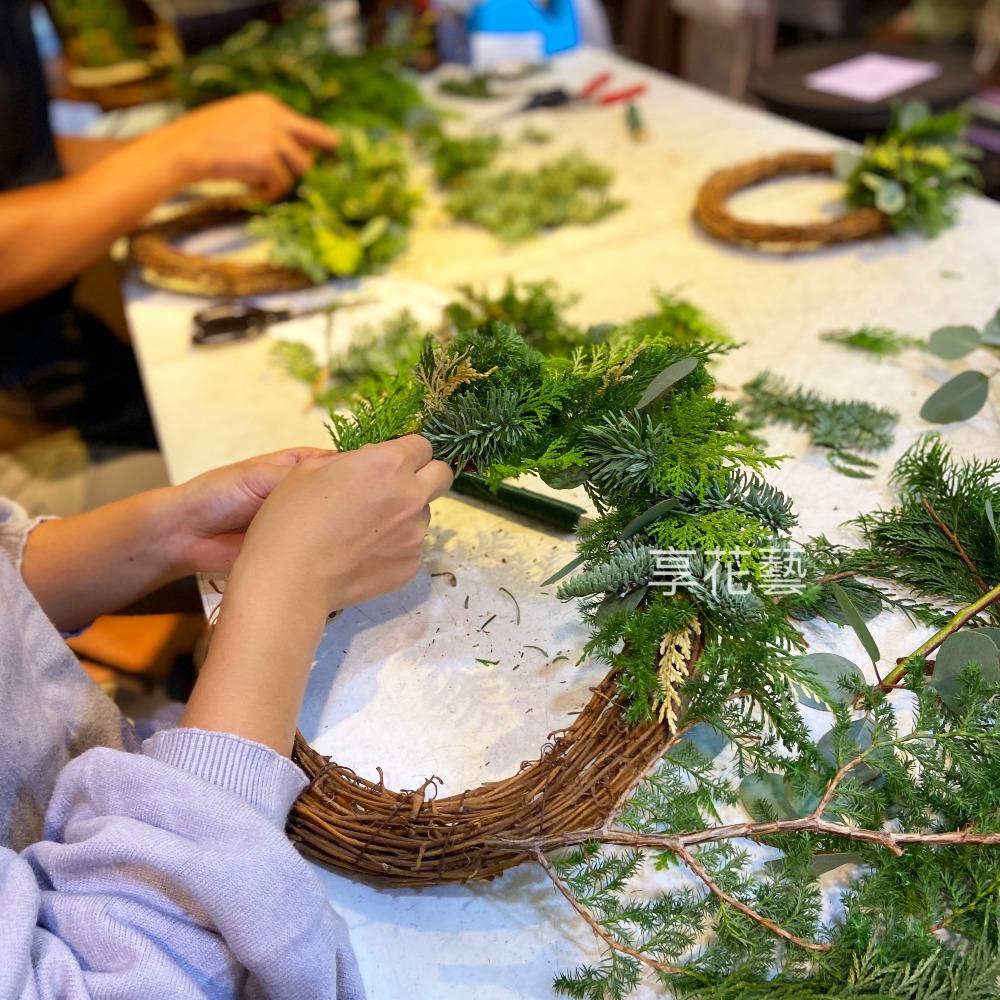 享花藝｜聖誕花藝課程